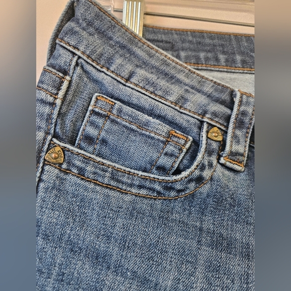 Kut From The Kloth Classic Blue Skinny Jeans with Stonewashed Finish - Picture 6 of 8